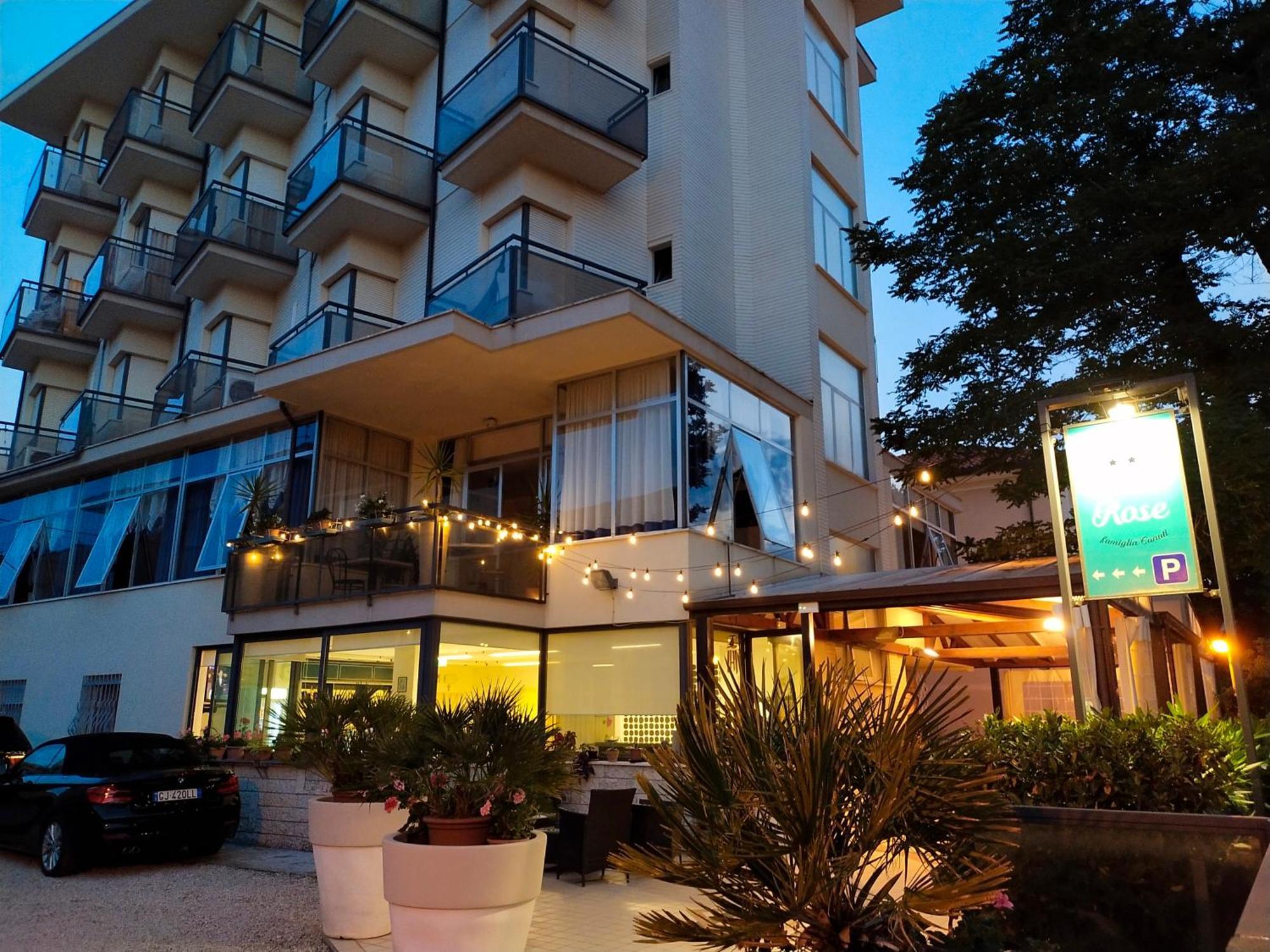 Hotel Goldene Rose Rimini Eksteriør billede